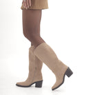 STIVALE CAMPEROS LISCIO TAUPE 