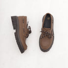 SCARPA STRINGATA VELA CUOIO 