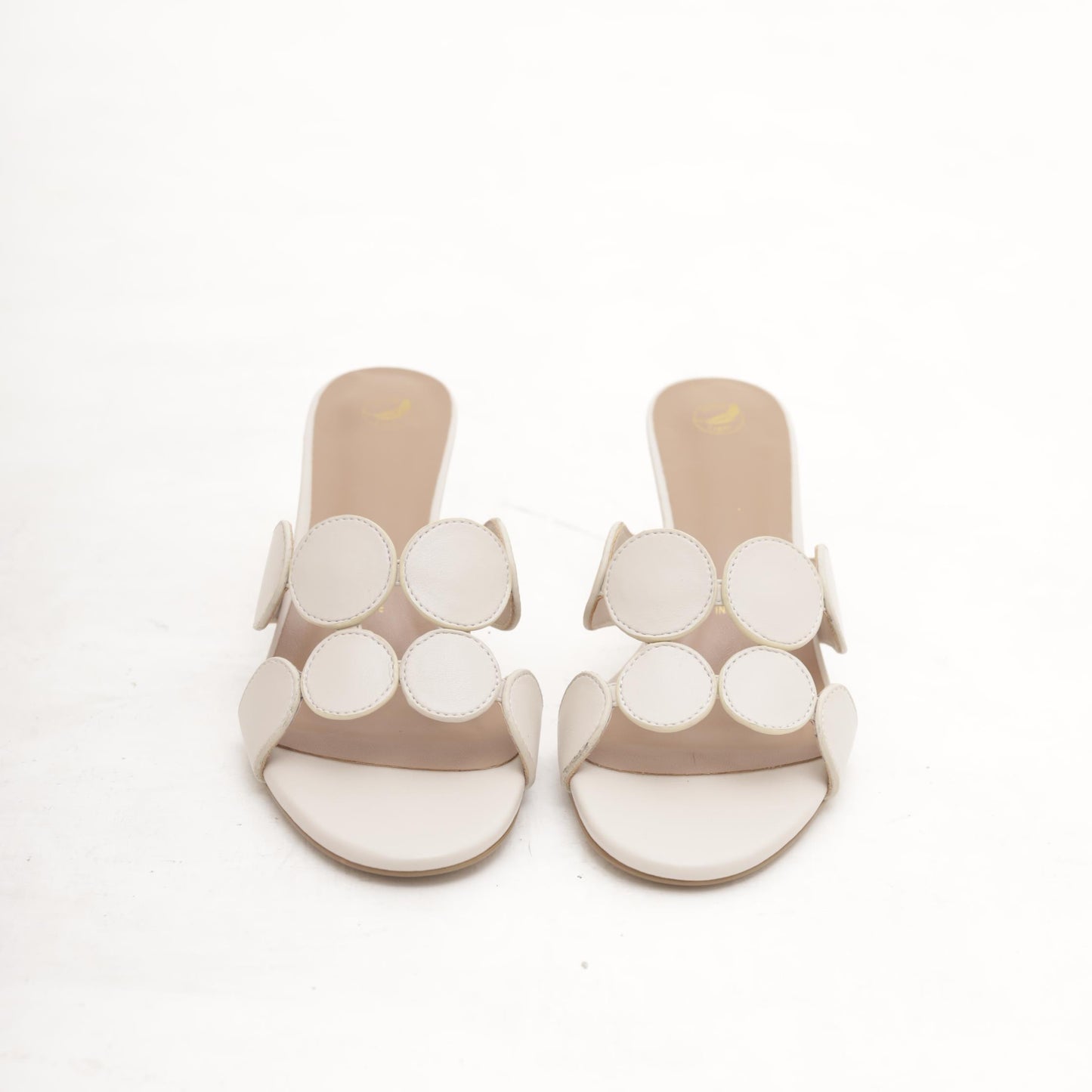 MULE CERCHI BEIGE 