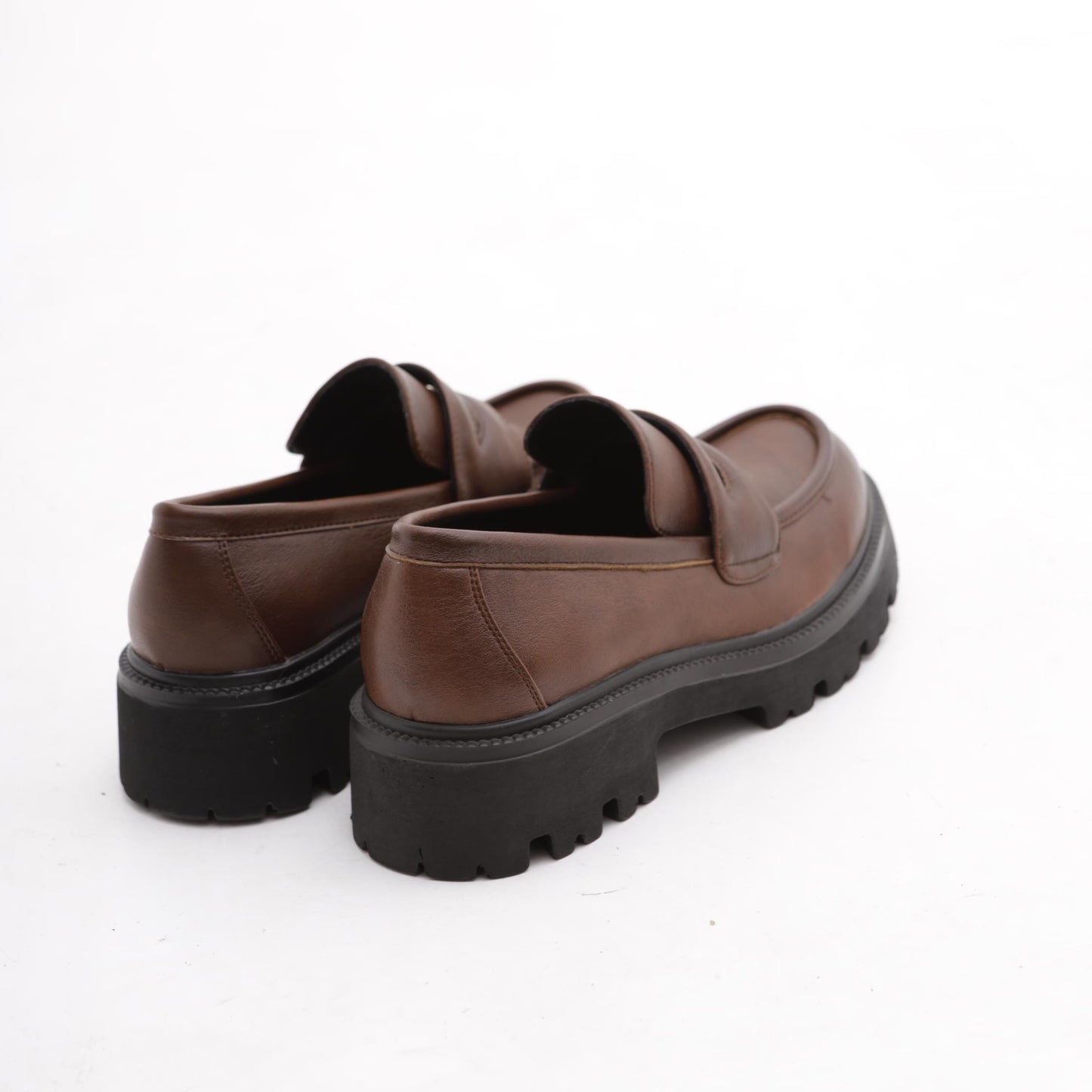 MOCASSINO SUOLA ALTA MARRONE MP621PUMARRONE CHOCOLA