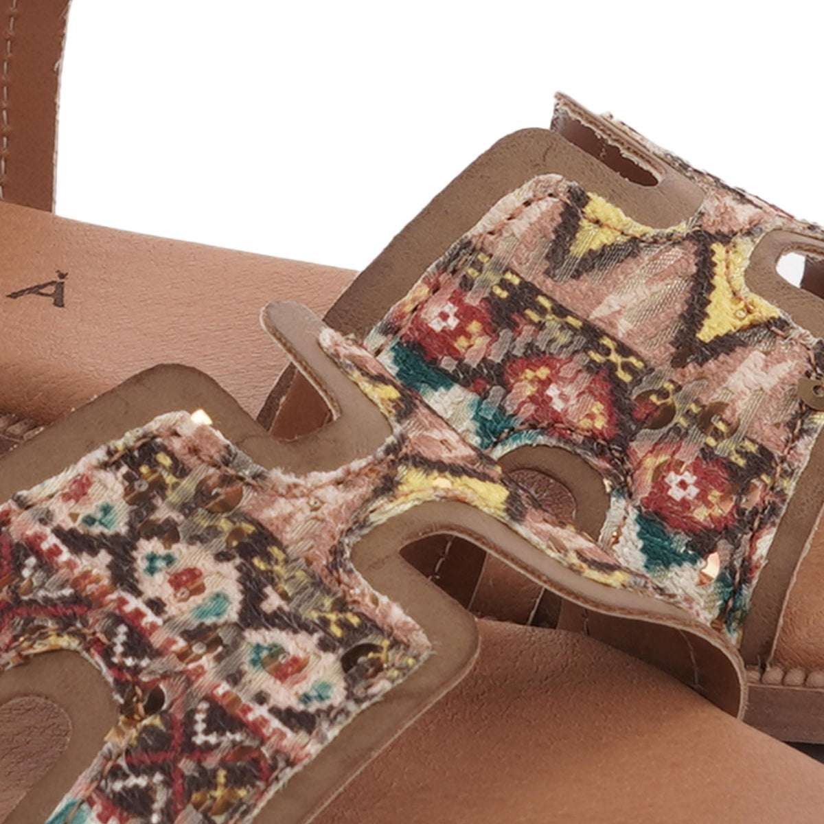 SANDALO H FLAT INES BEIGE<BR/><BR/><BR/> 