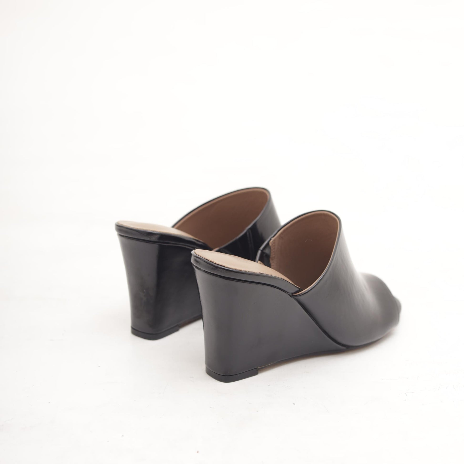 SANDALO ZEPPA FASCIA NERO 