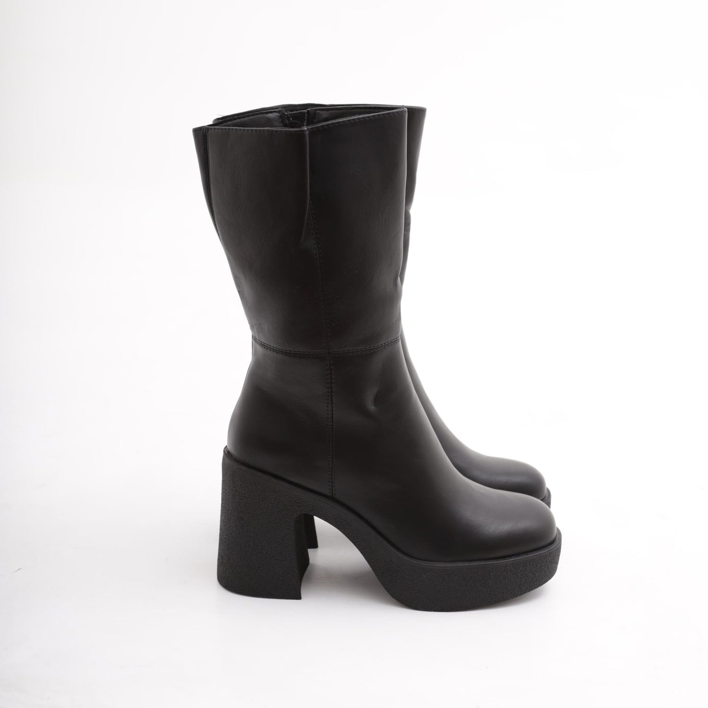 STIVALETTO LISCIO TACCO PARA NERO 