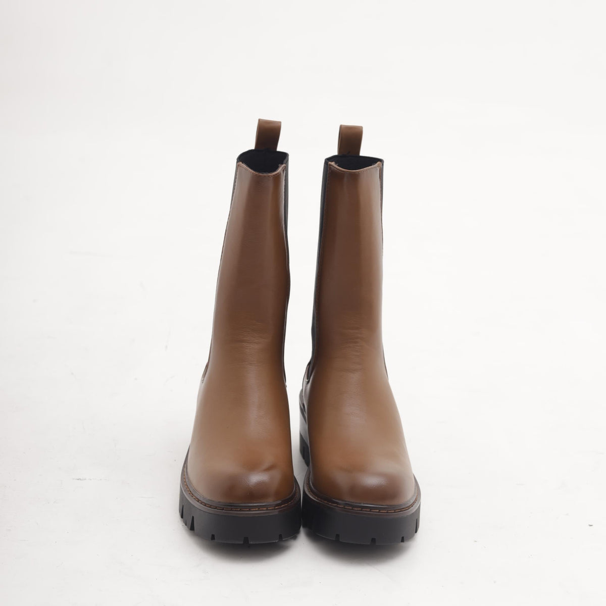 STIVALETTO ELASTICO GRANDE CUOIO 