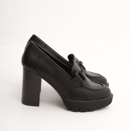 MOCASSINO PLATEAU MORSETTO NERO MP70013PUNE CHOCOLA