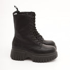 ANFIBIO 10 BUCHI PLATFORM NERO 