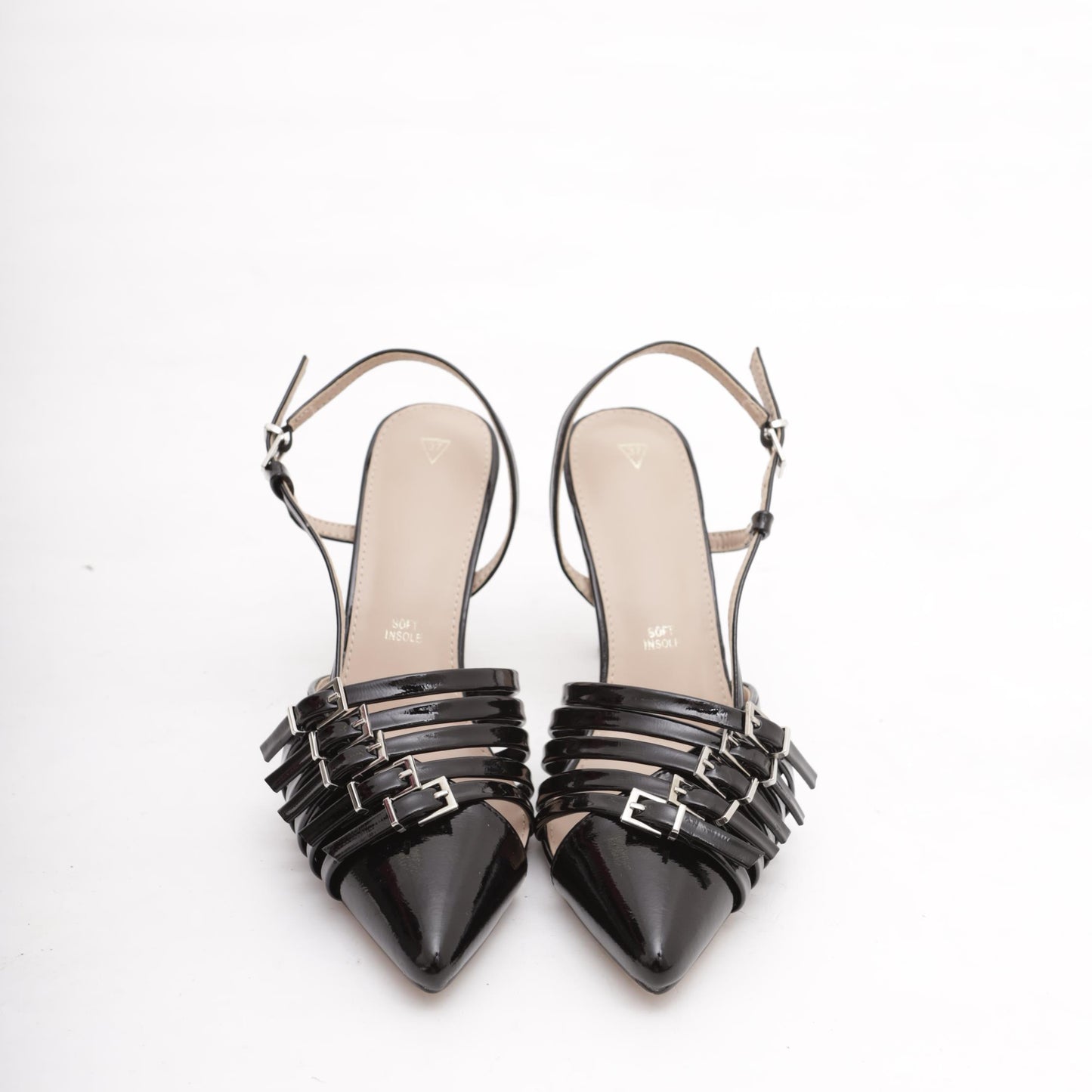 SLINGBACK CINTURINI NERO 