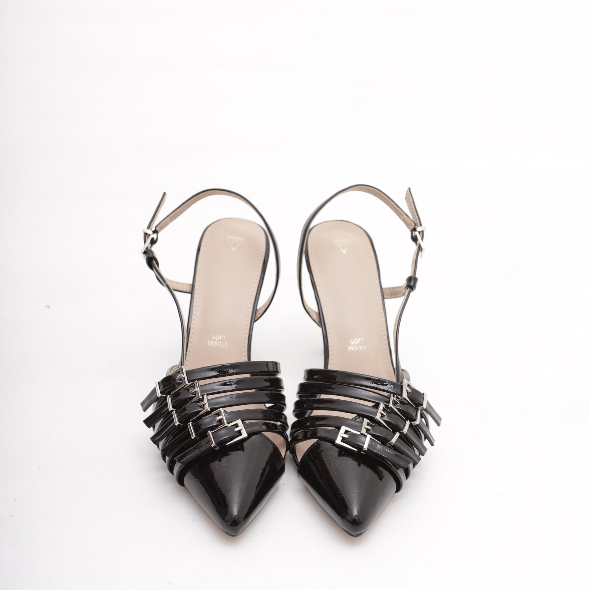 SLINGBACK CINTURINI NERO 