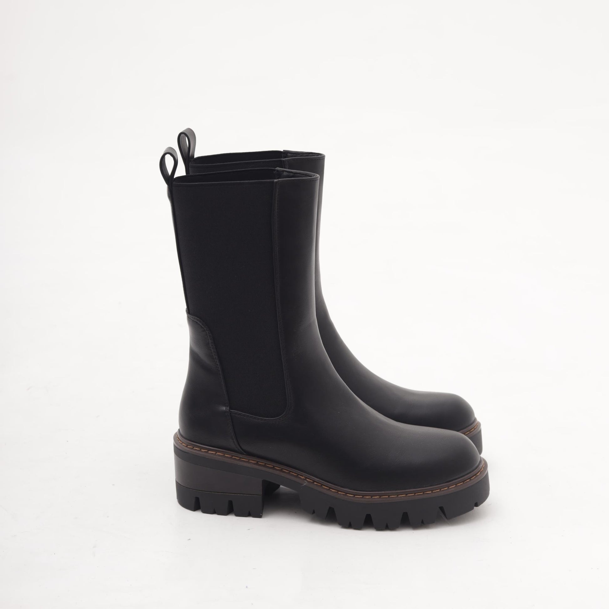 STIVALETTO ELASTICO GRANDE NERO MP652PUNERO CHOCOLA