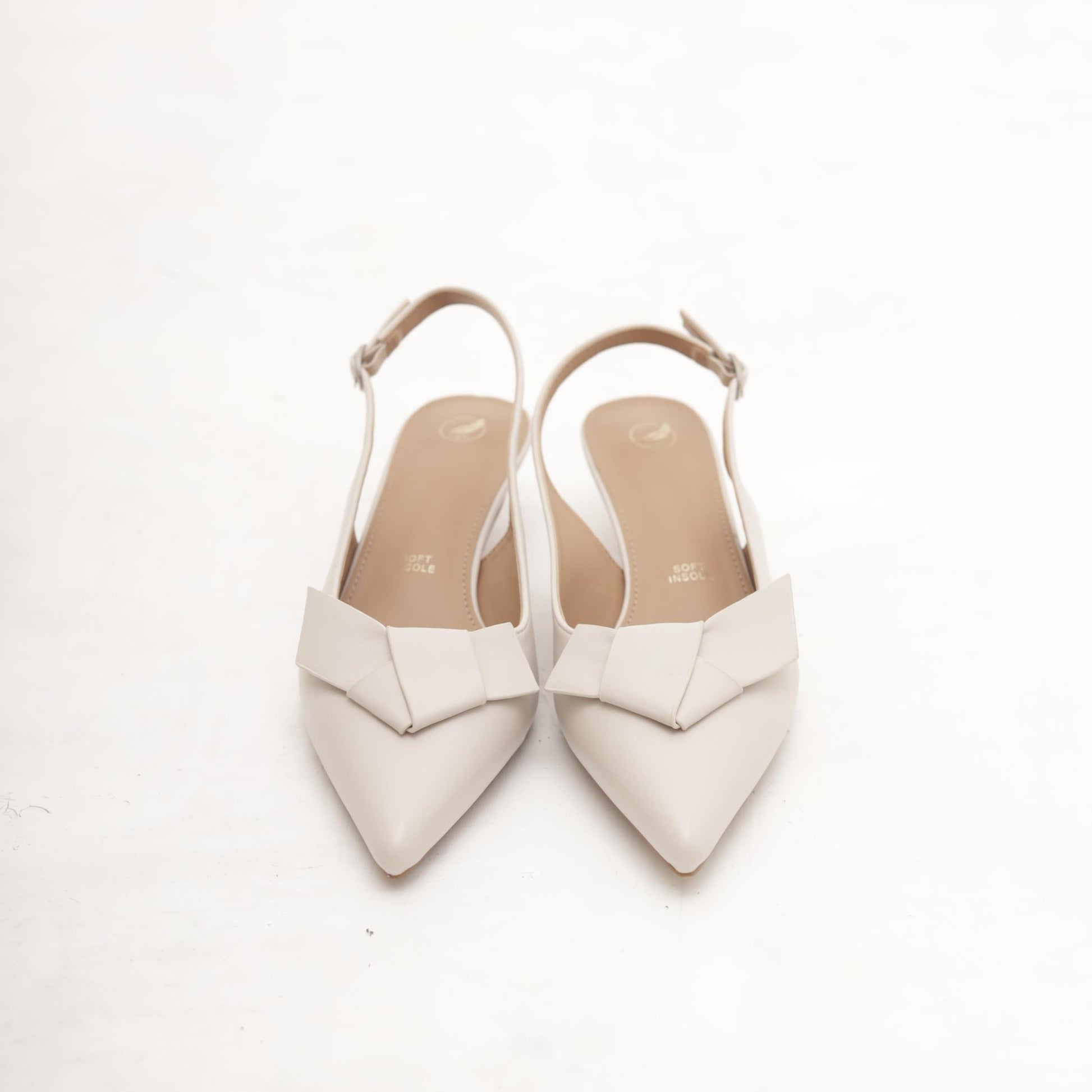 SLINGBACK NODO BEIGE 