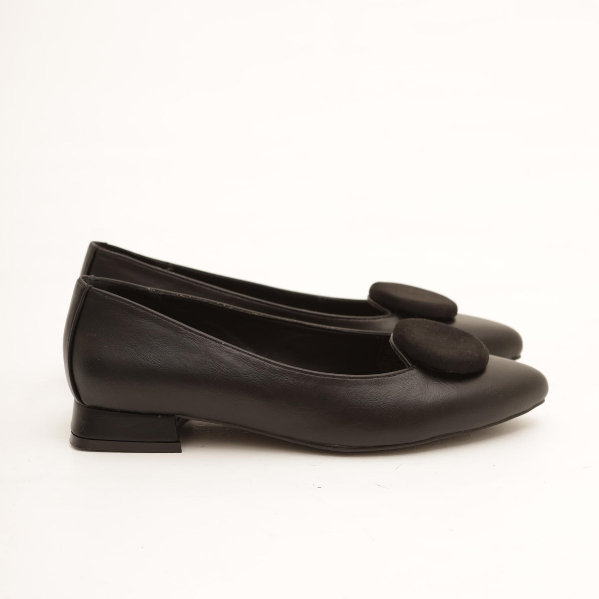DECOLLETE' FLAT CIRCLE NERO 