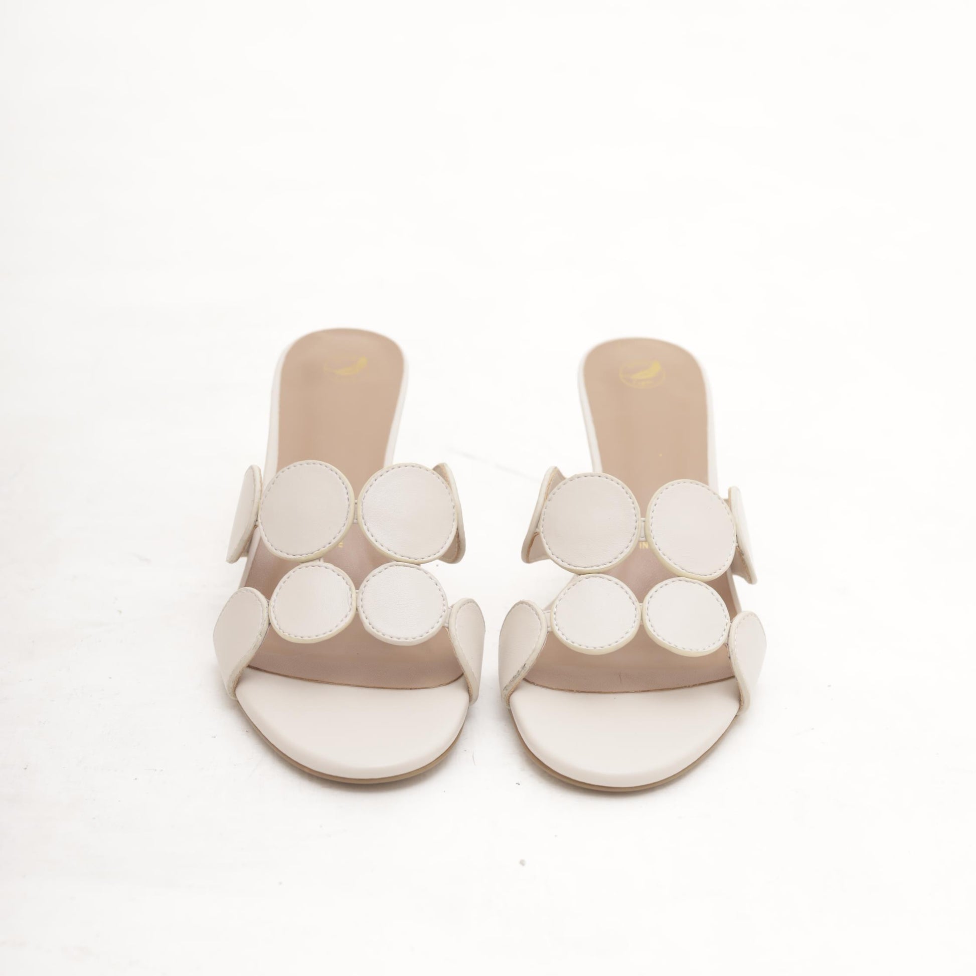 MULE CERCHI BEIGE 