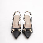 SLINGBACK MORSETTO NERO 