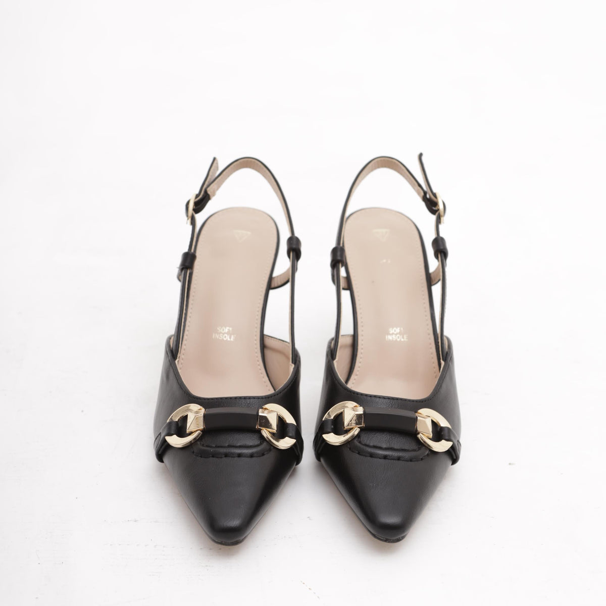 SLINGBACK MORSETTO NERO 