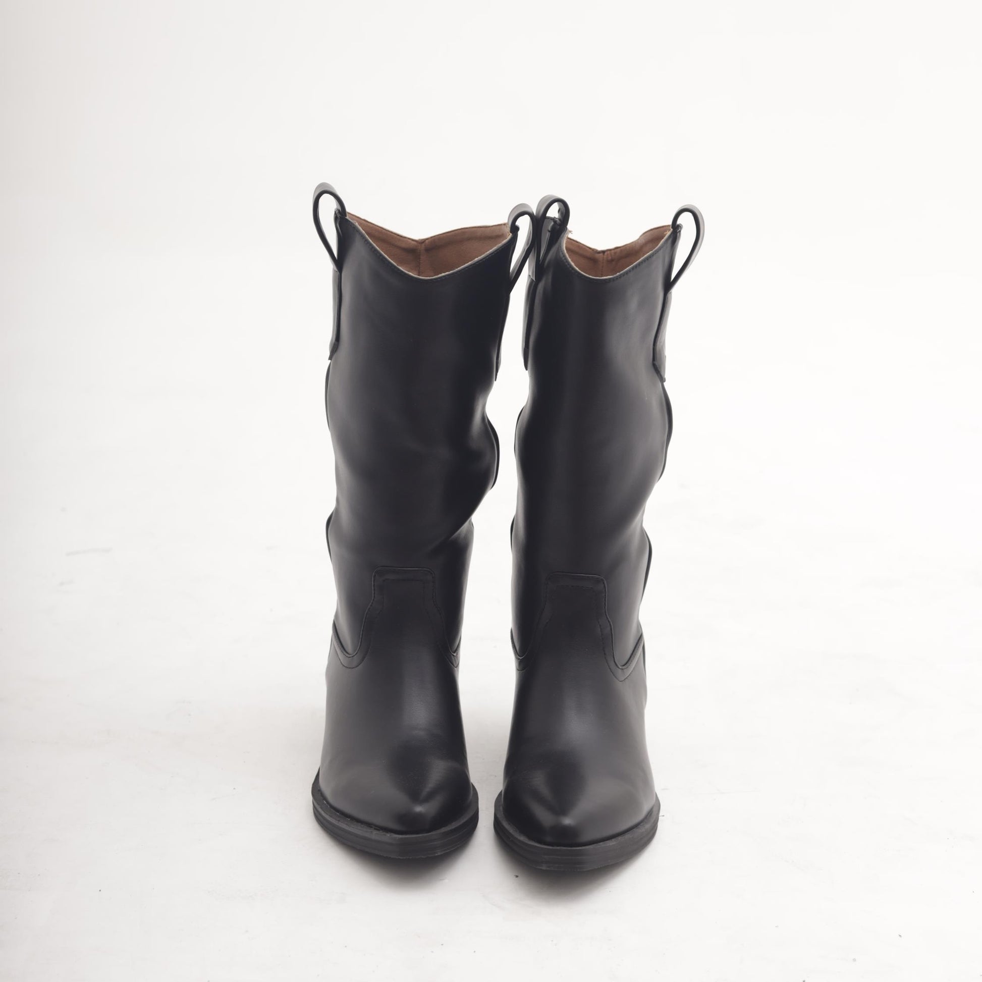 STIVALE CAMPEROS MORBIDO NERO MP2737-1PUNE CHOCOLA