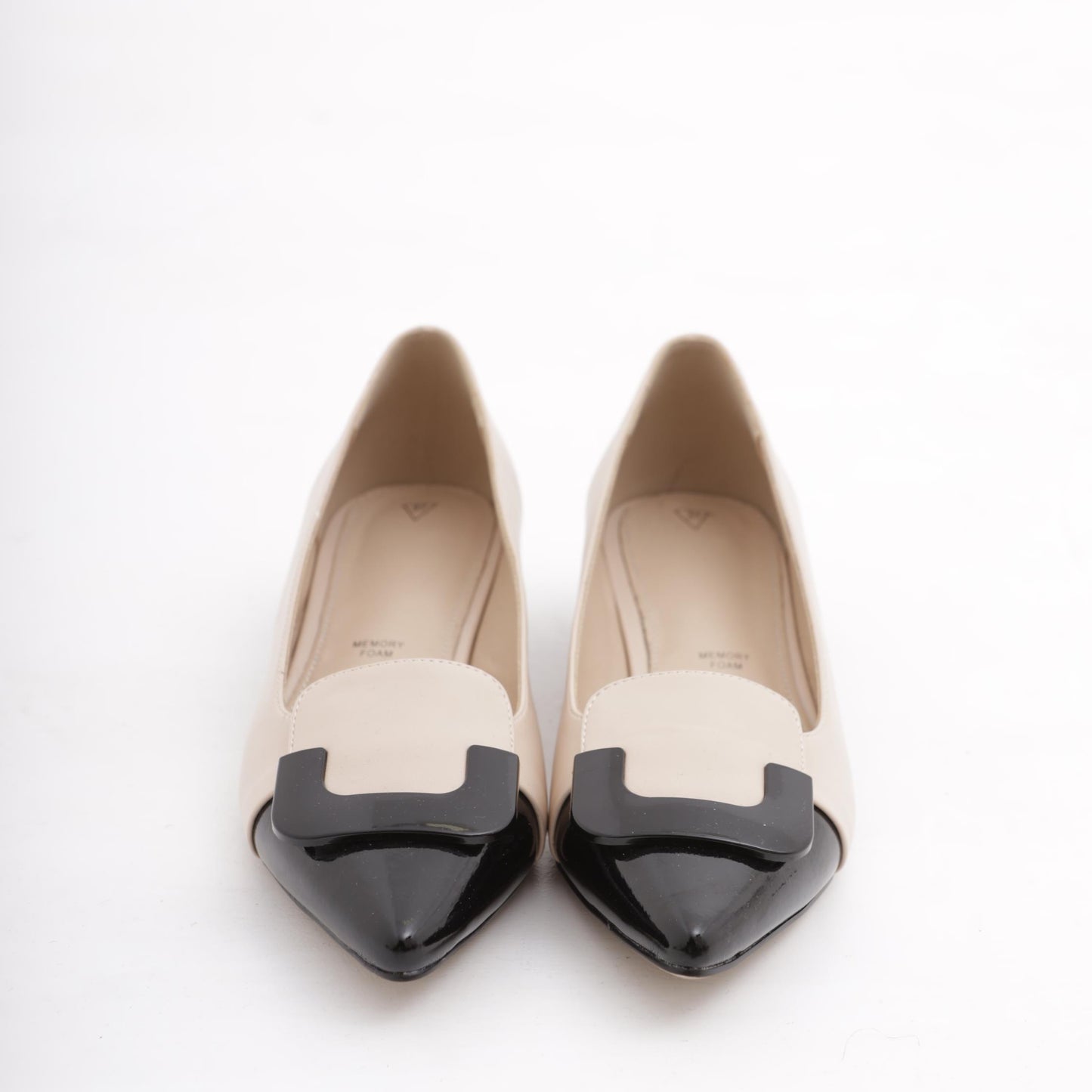 DECOLLETE' BASSA BICOLORE NUDE 