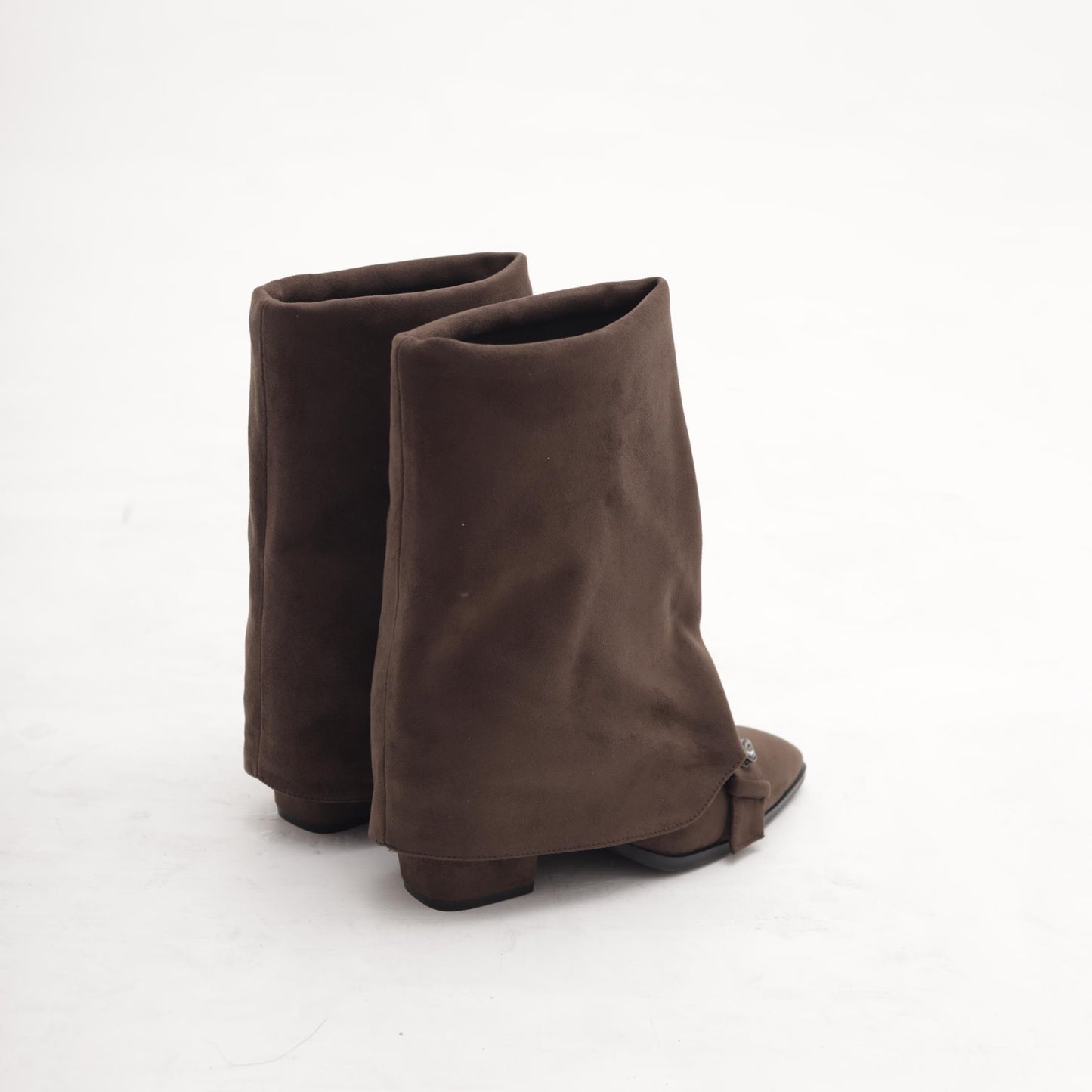 STIVALE TACCO RISVOLTATO TESTA DI MORO MP2738-2PUTM CHOCOLA