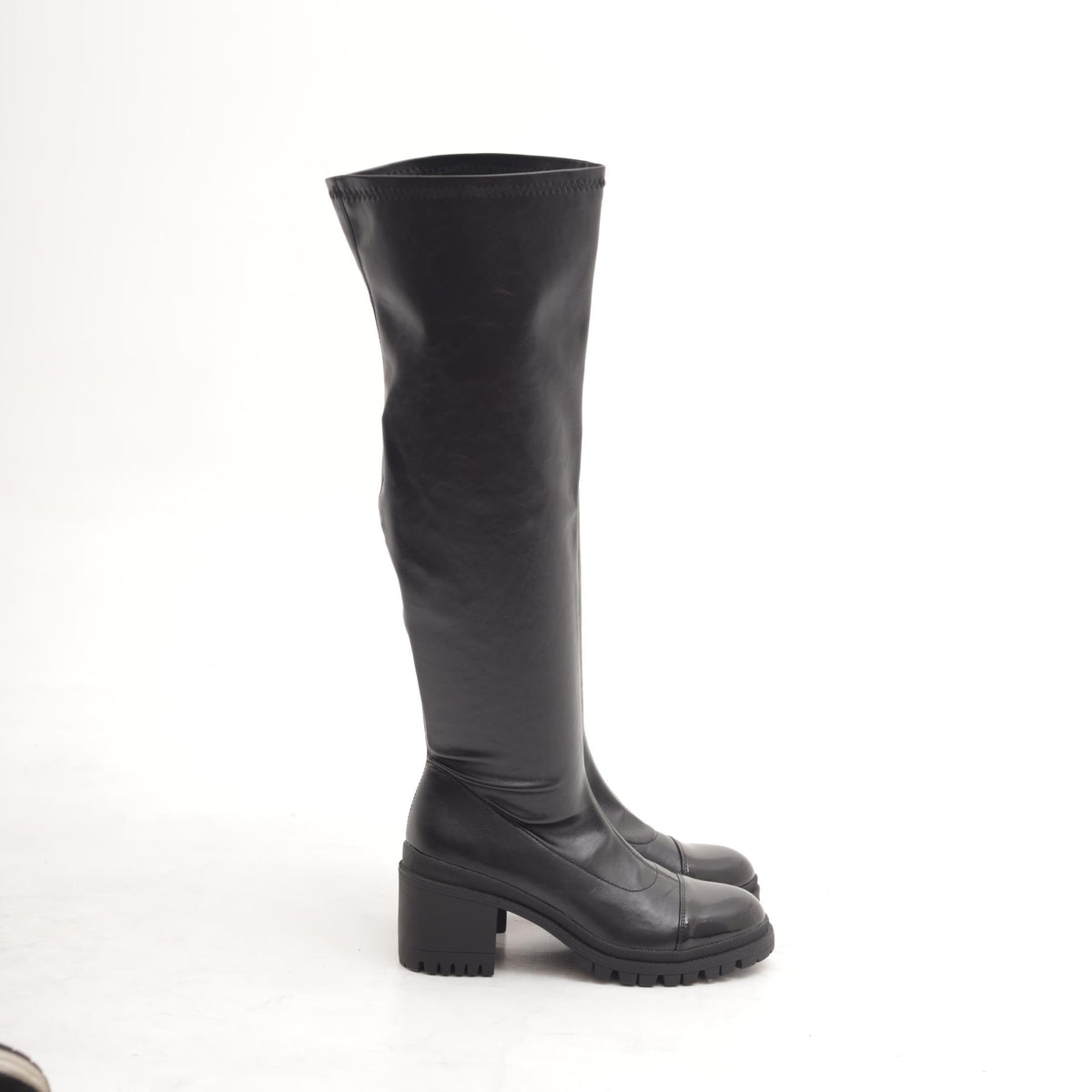 CUISSARD STRETCH GOMMATO PUNTALE NERO 
