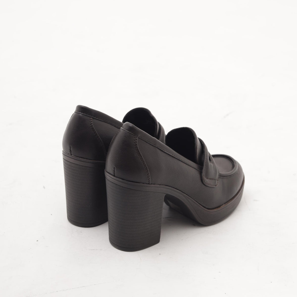 MOCASSINO TACCO NERO 