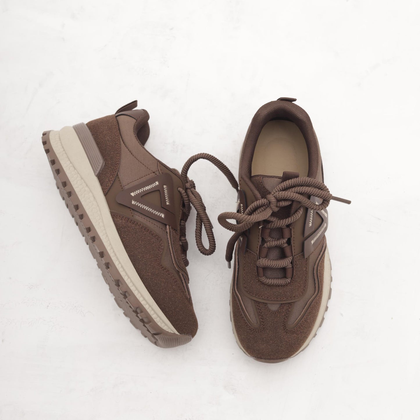 SNEAKERS RUNNING TRIANGLE TESTA DI MORO MP903-5PUTM CHOCOLA