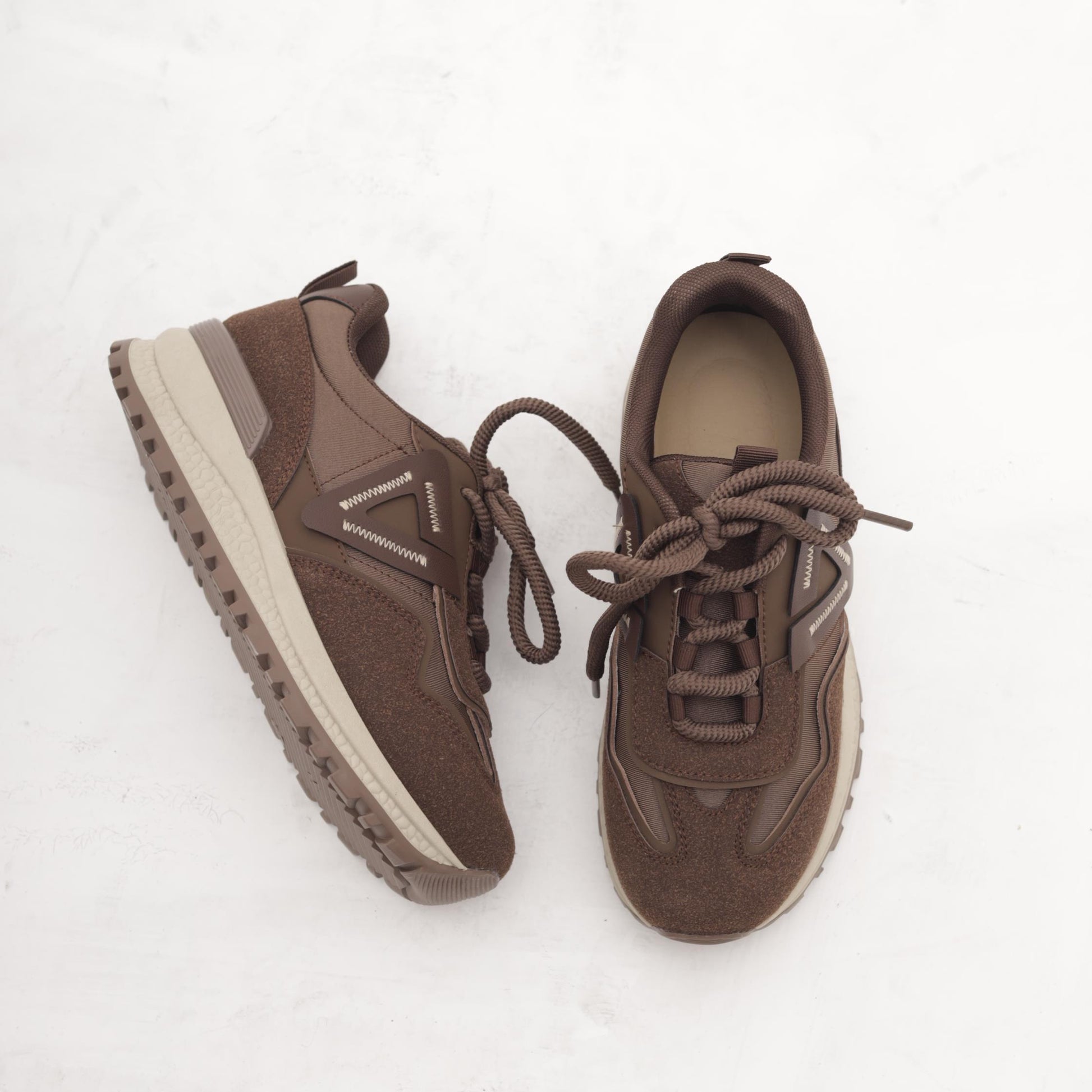 SNEAKERS RUNNING TRIANGLE TESTA DI MORO MP903-5PUTM CHOCOLA