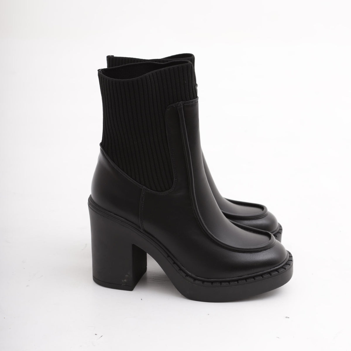 STIVALETTO INGEGNERE TACCO NERO 