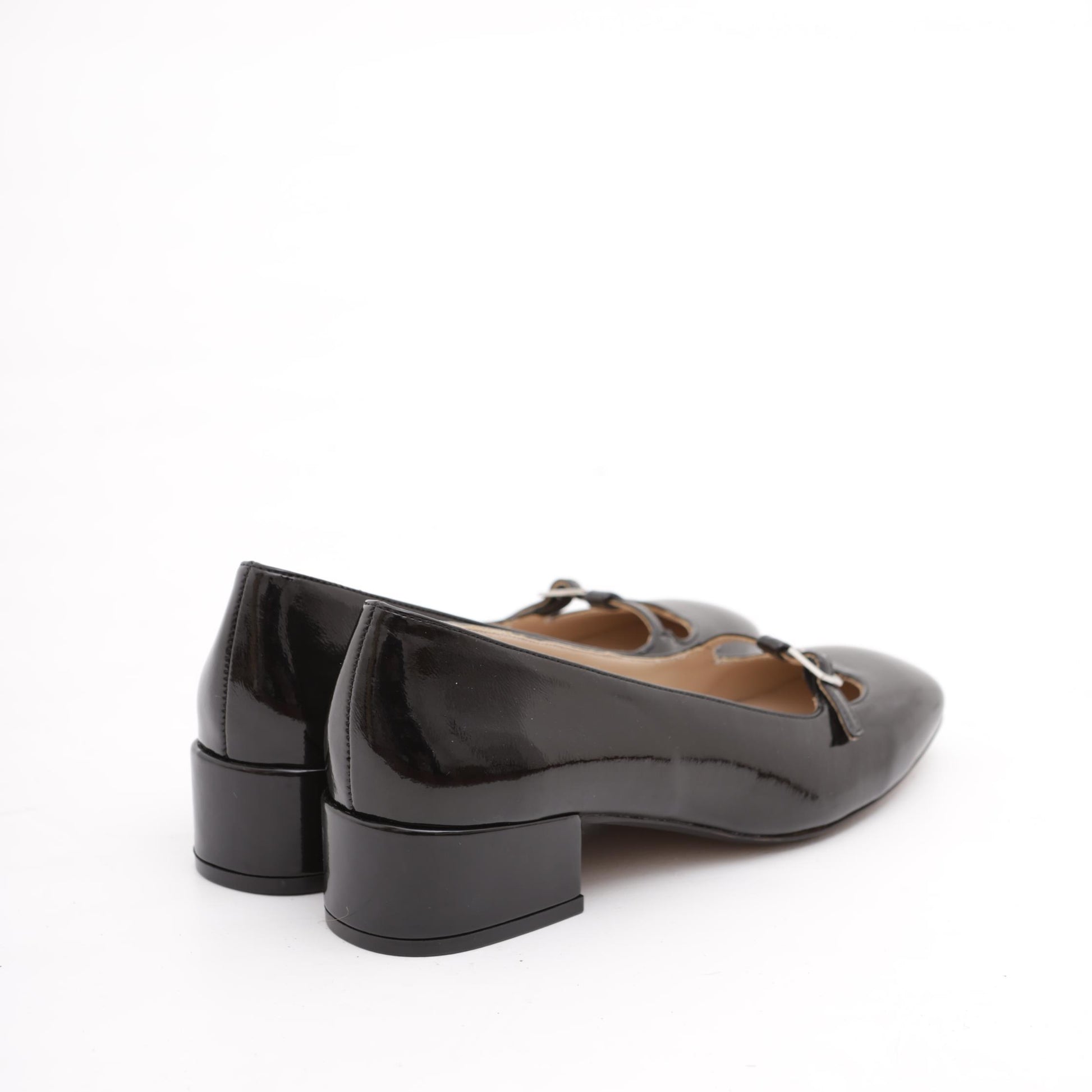 DECOLLETE' BASSA T-BAR NERO 