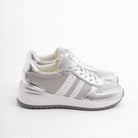 SNEAKERS RUNNING ALTA ARGENTO<BR/> 