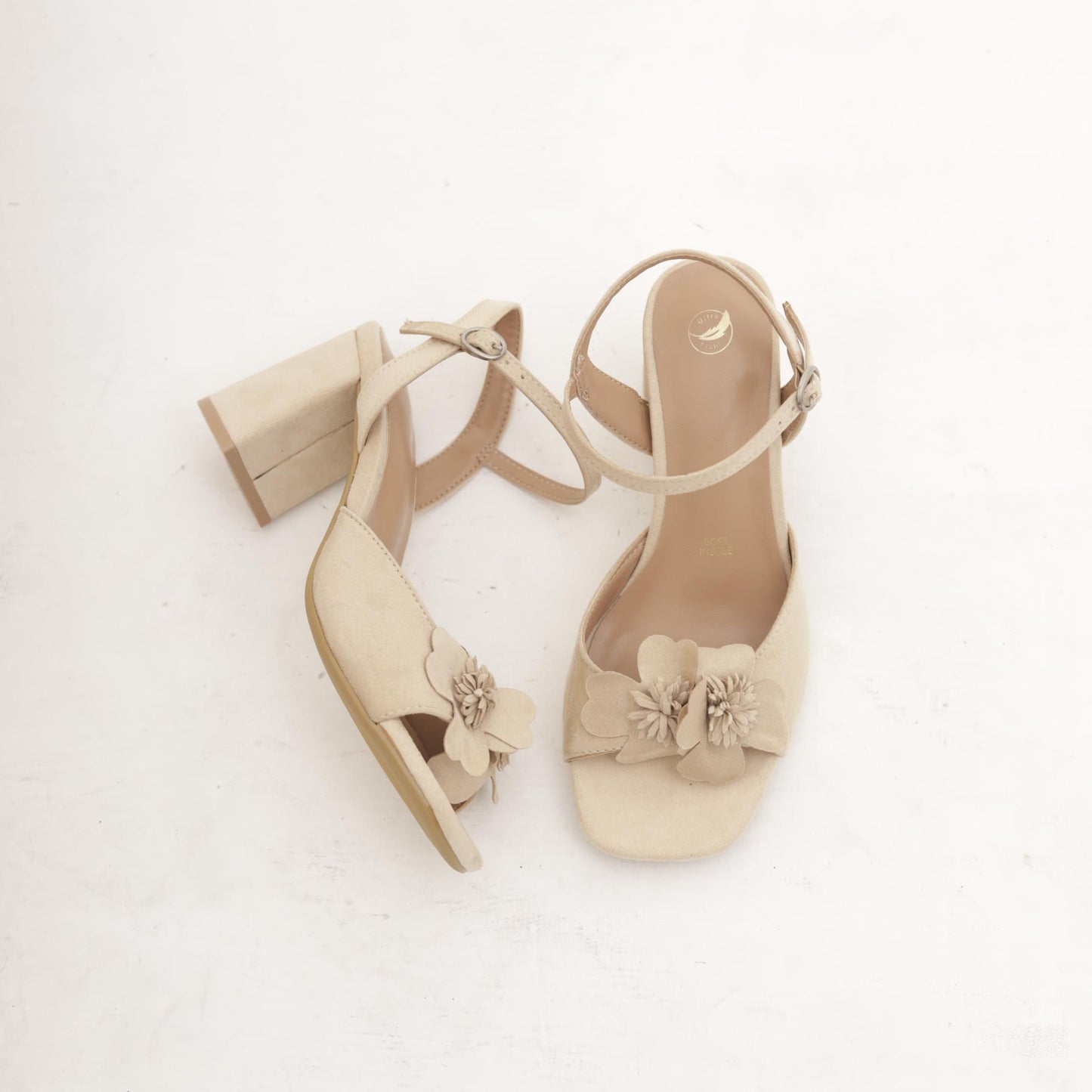 SANDALO FIORE BEIGE 