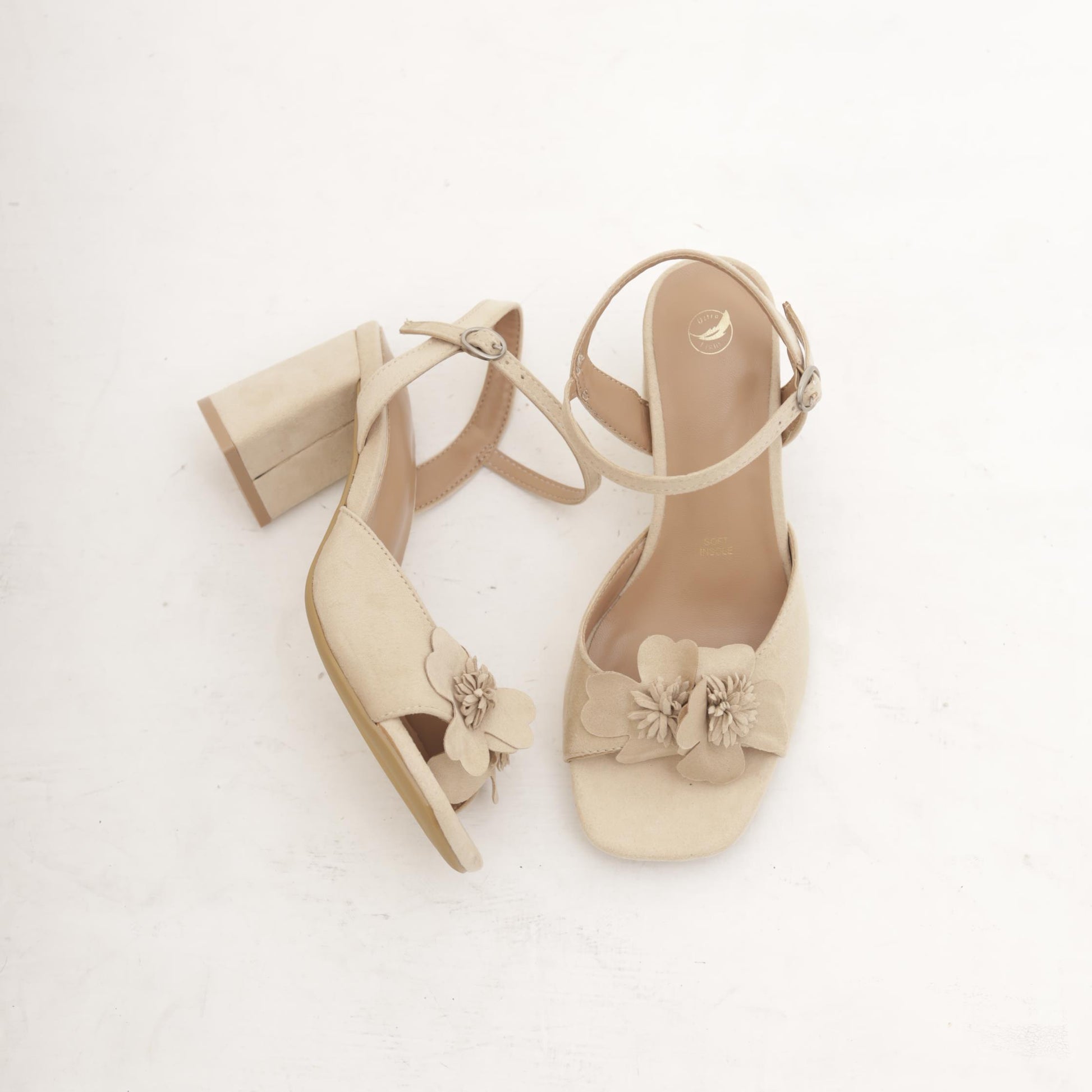 SANDALO FIORE BEIGE 