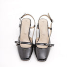 SLINGBACK CINTURINO NERO 