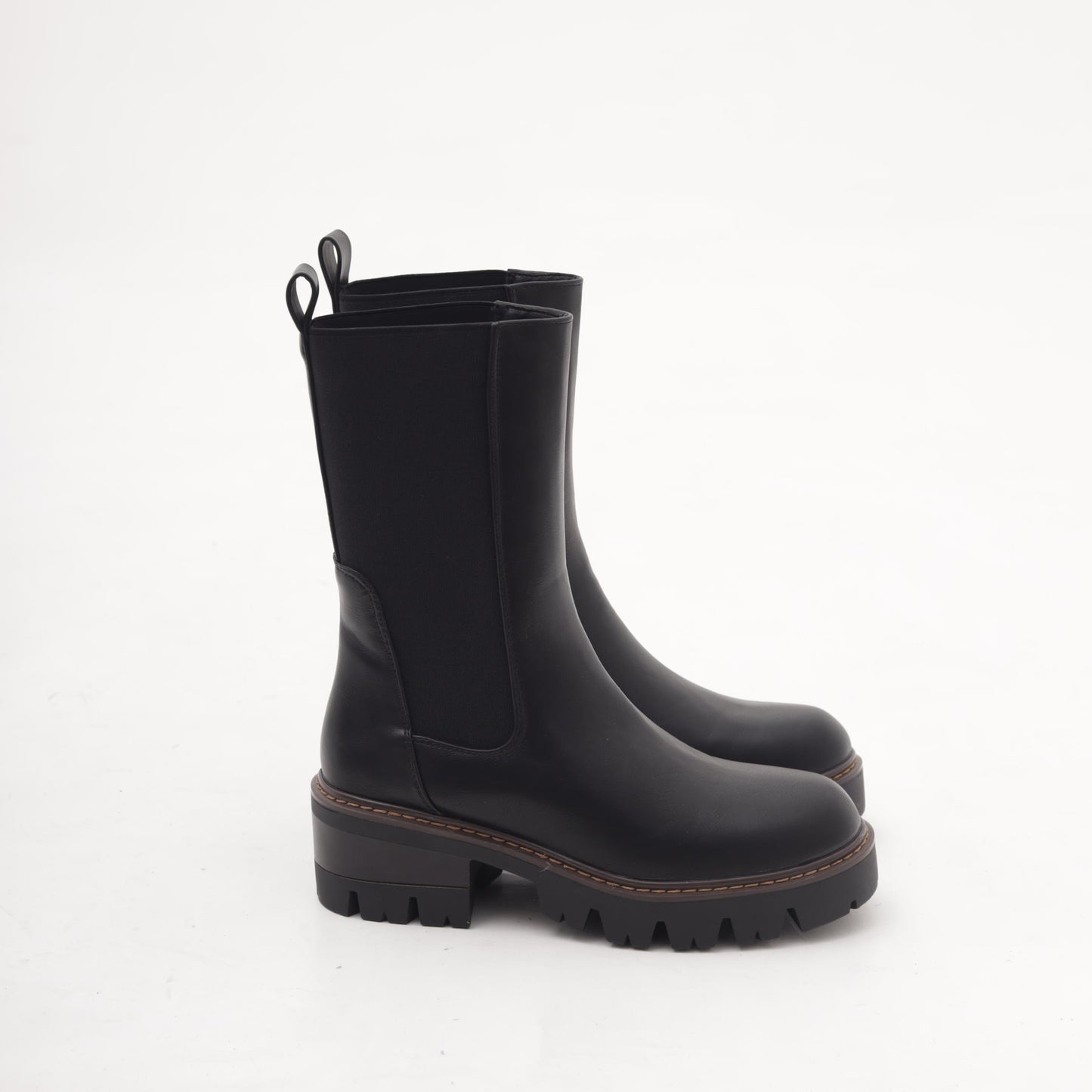 STIVALETTO ELASTICO GRANDE NERO 
