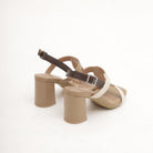SANDALO T-BAR BICOLORE BEIGE 