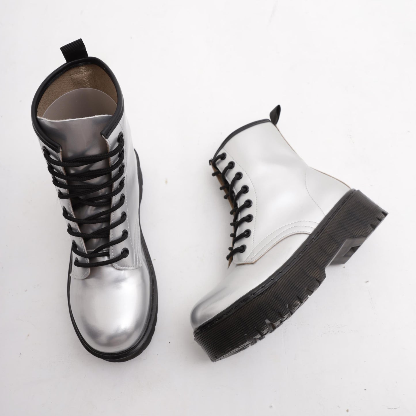 ANFIBIO 8 BUCHI PLATFORM ARGENTO MT89PUAG CHOCOLA