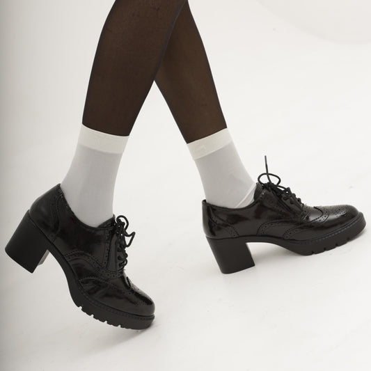 OXFORD CON TACCO NERO MP70014VENERO CHOCOLA