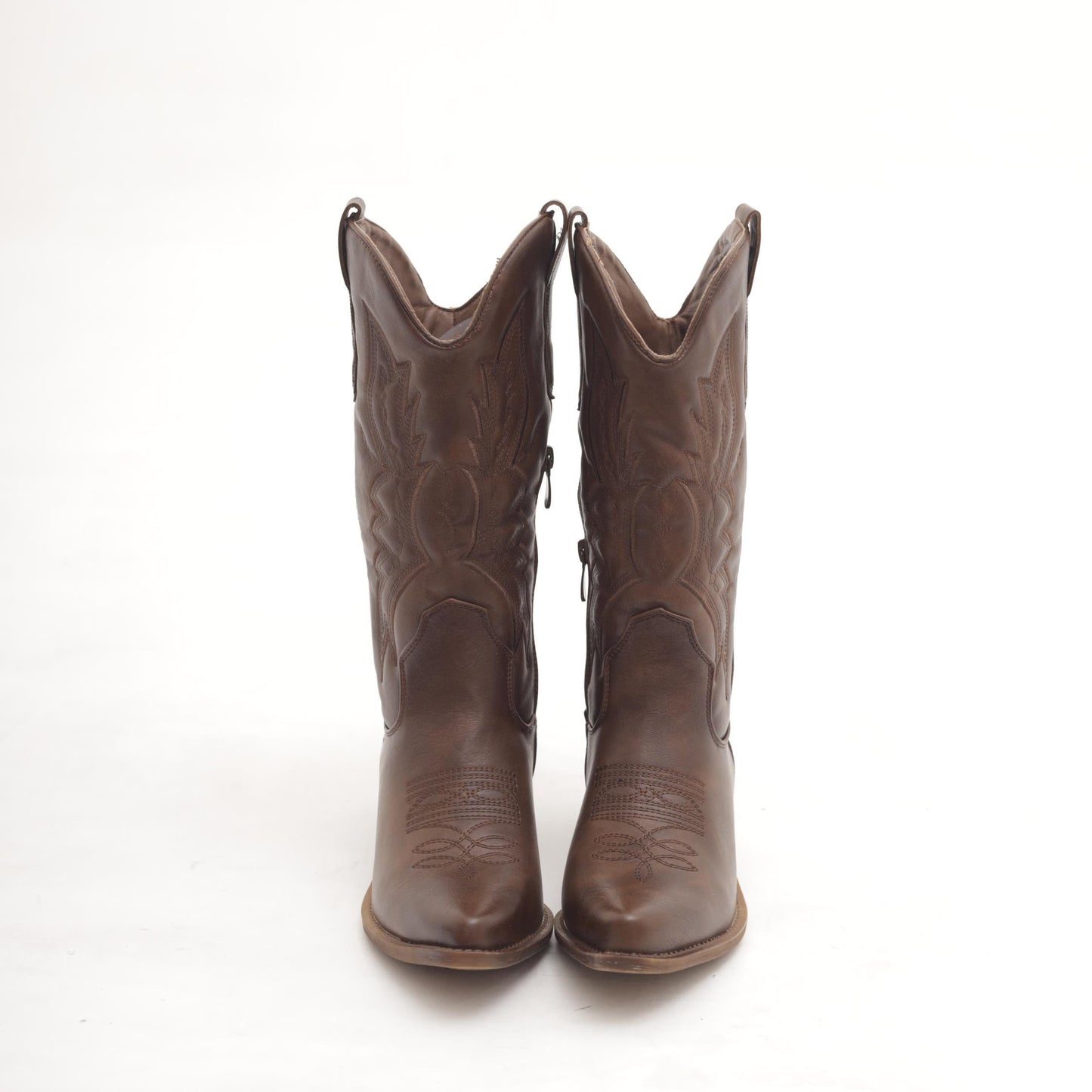 CAMPEROS RICAMO MARRONE MP637-2PUMARRONE CHOCOLA