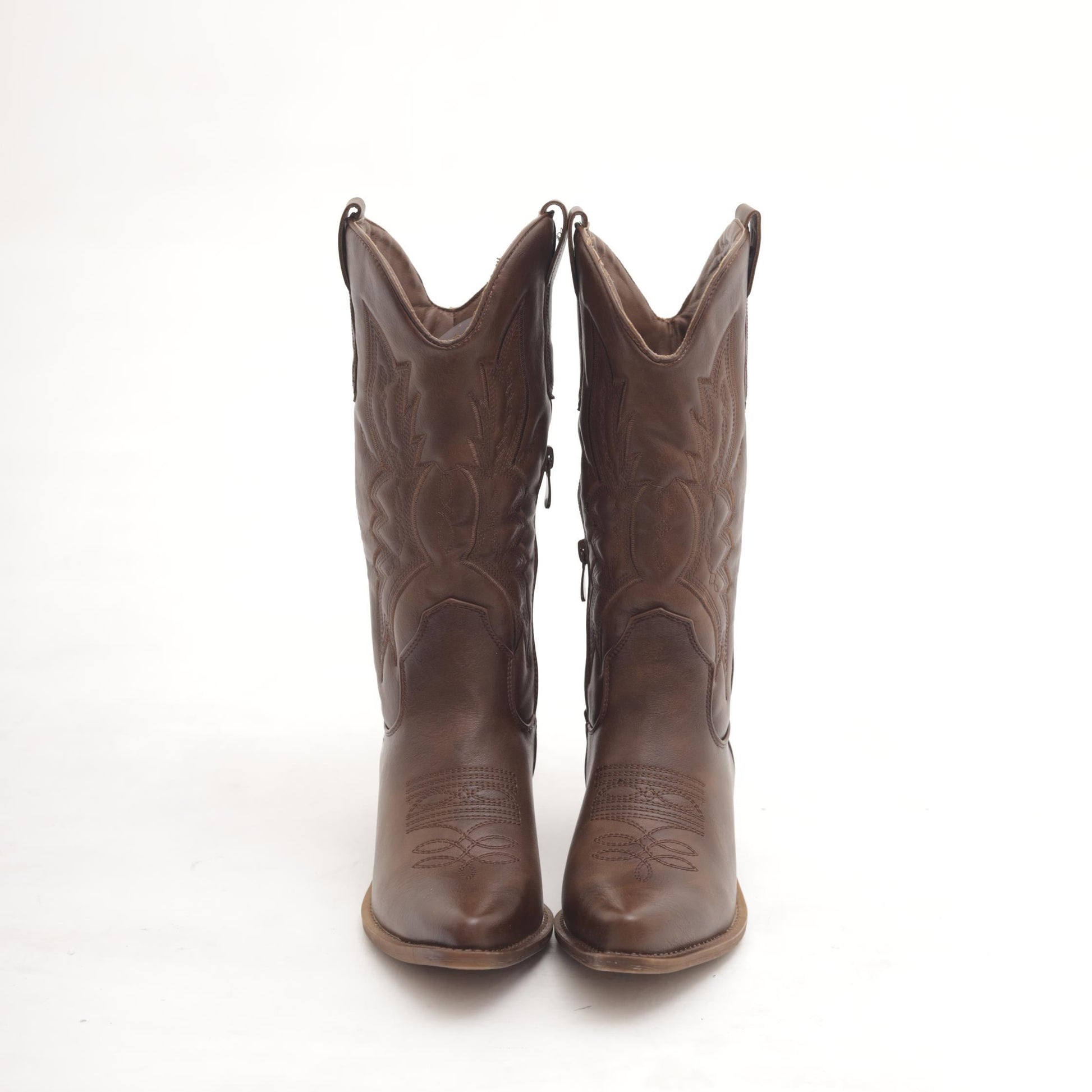 CAMPEROS RICAMO MARRONE MP637-2PUMARRONE CHOCOLA