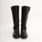 STIVALE BIKER ALTO NERO 