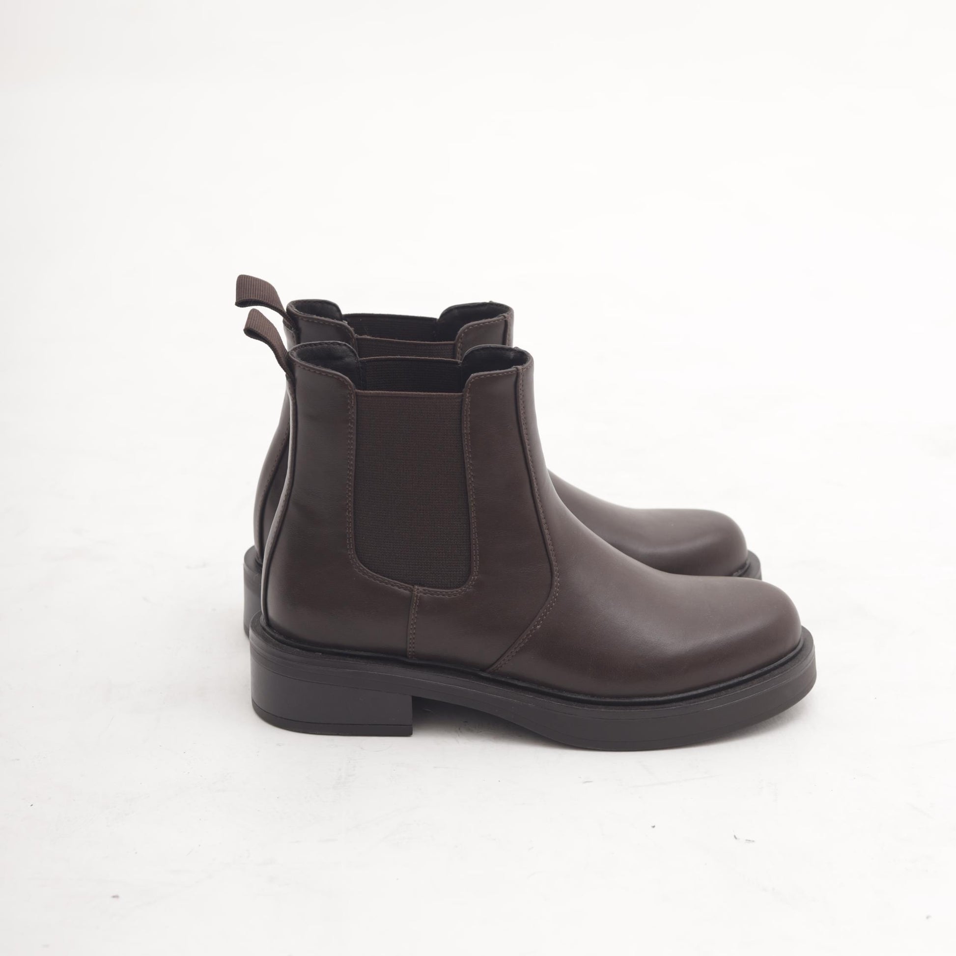 STIVALETTO CHELSEA BASSO TESTA DI MORO 