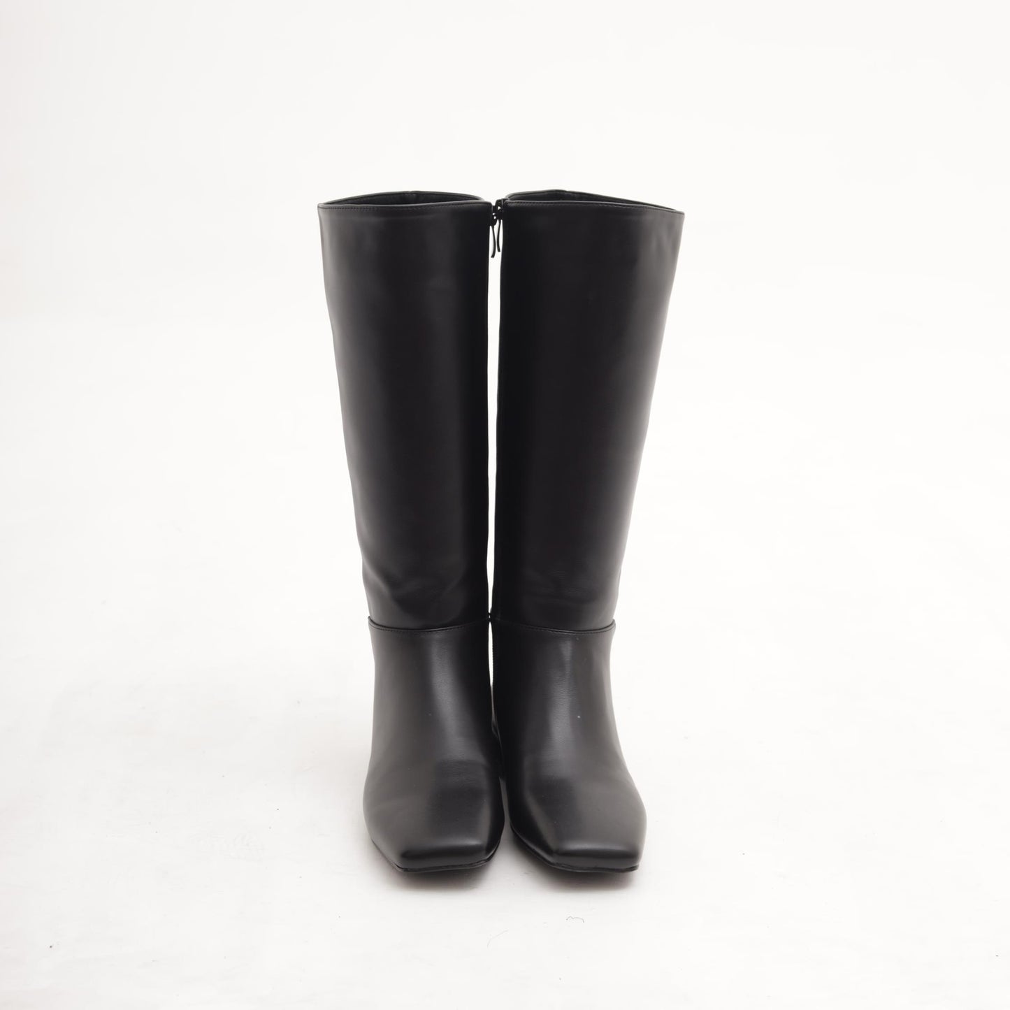 STIVALE FLAT LISCIO NERO 