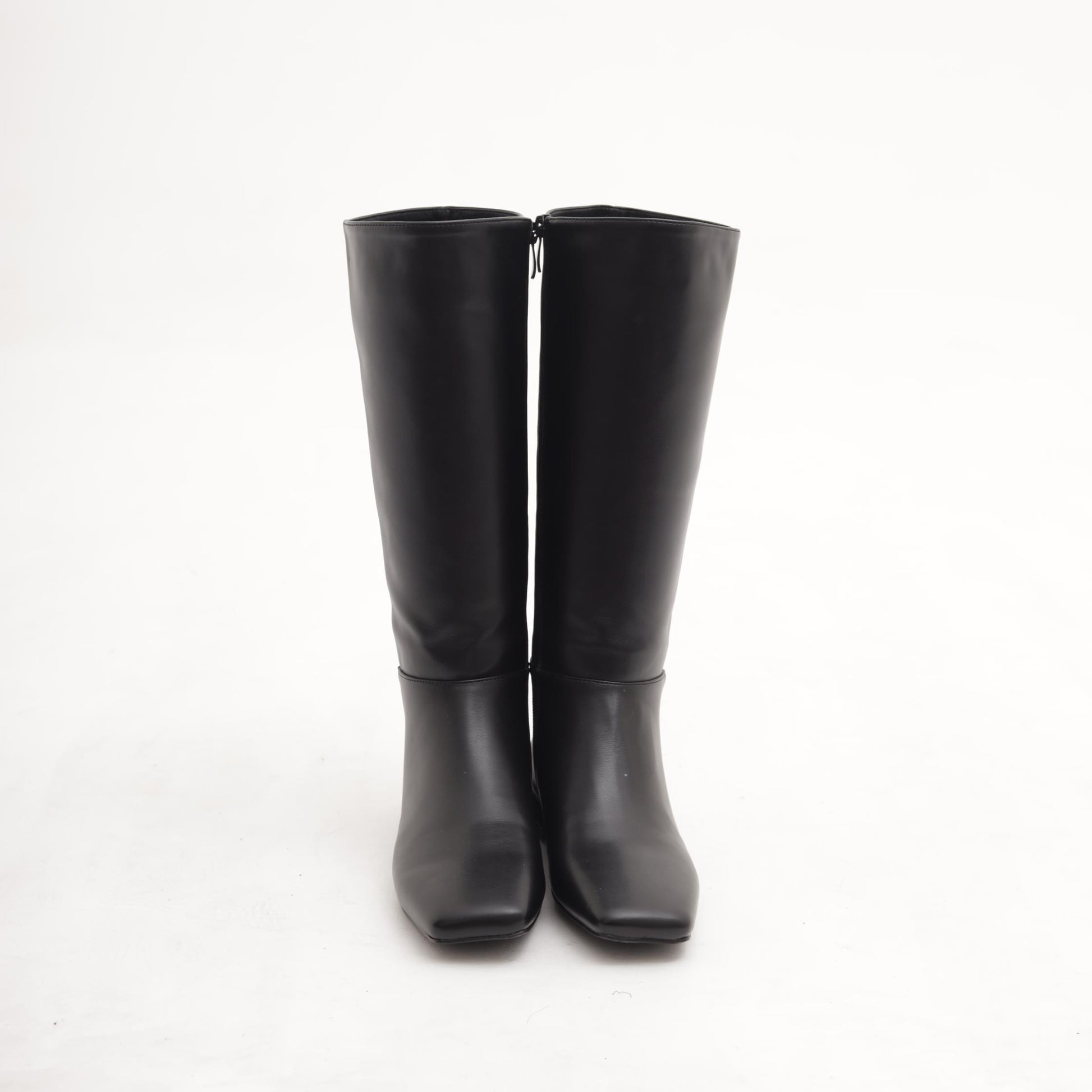 STIVALE FLAT LISCIO NERO 