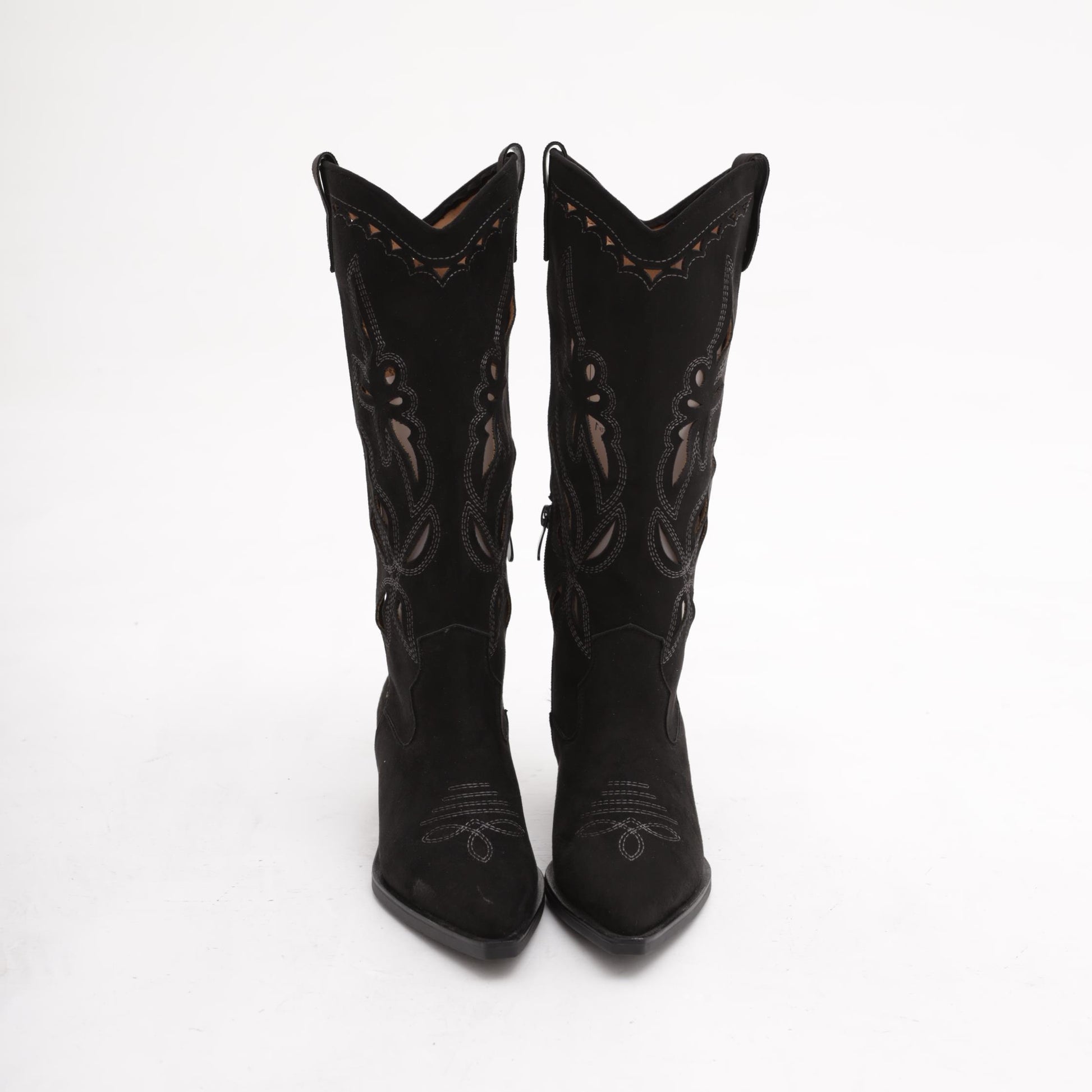 TEXANO RICAMO FORATO NERO<BR/> 