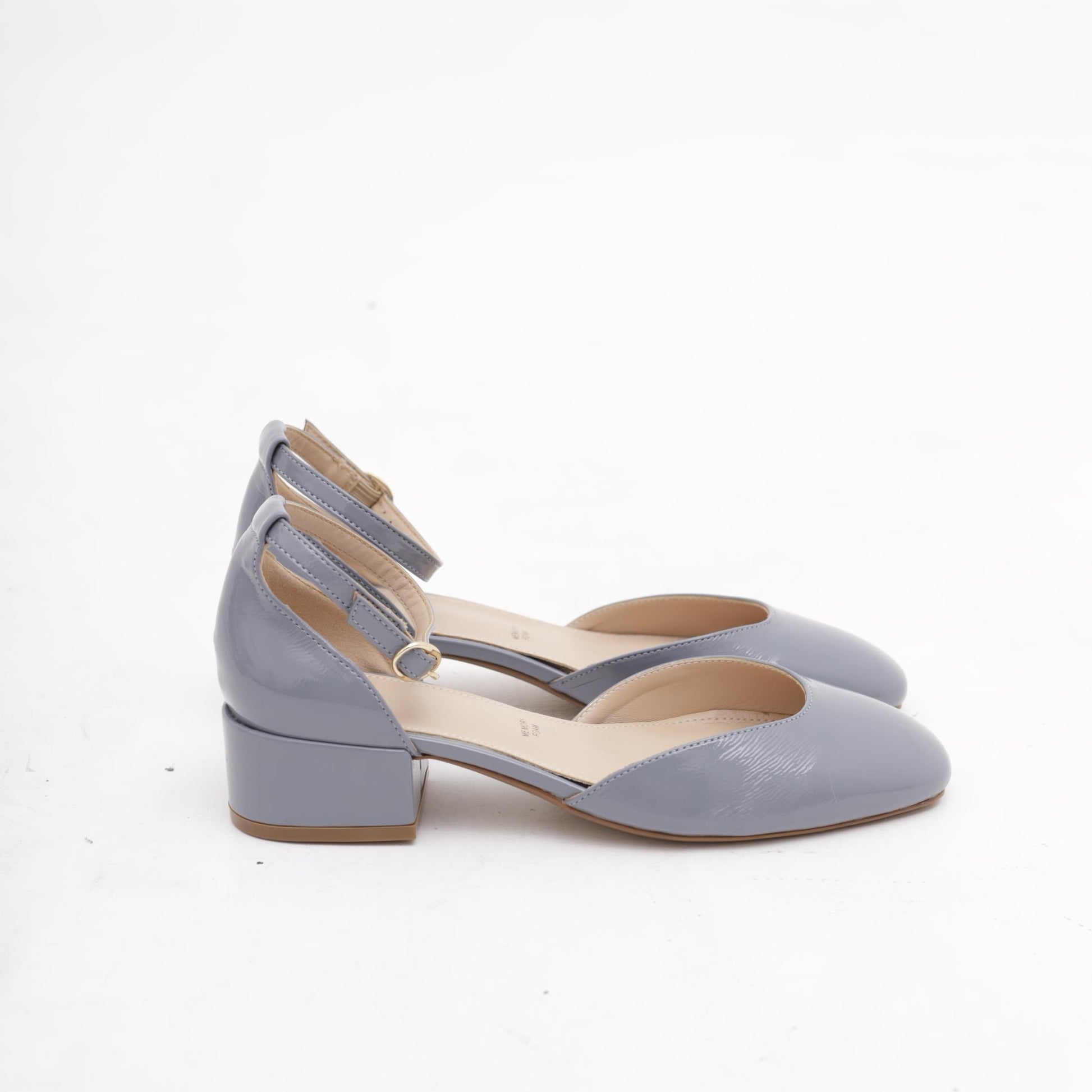 DECOLLETE' D'ORSAY BASSA AZZURRO 