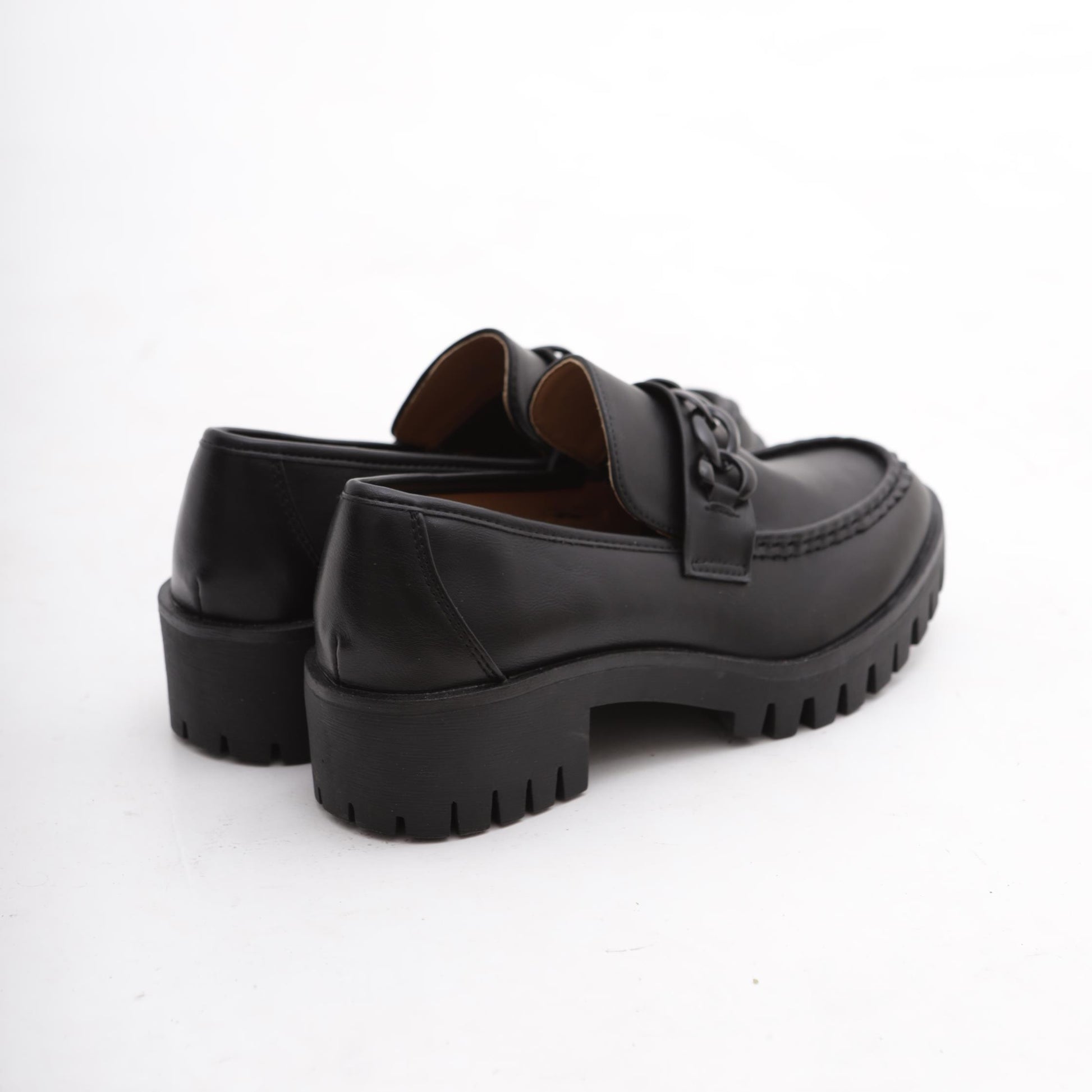 MOCASSINO CATENA NERO MP304PUNE CHOCOLA