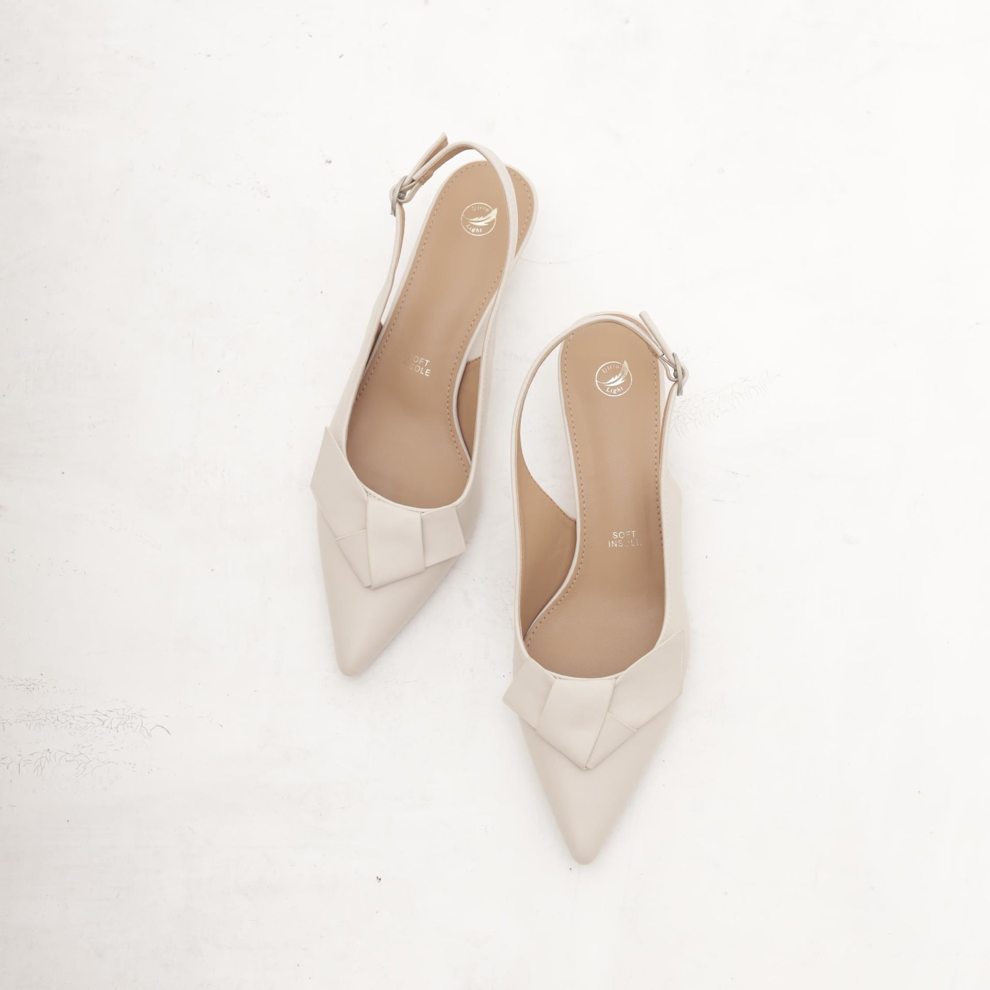 SLINGBACK NODO BEIGE 