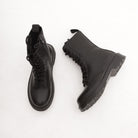 ANFIBIO ALTO CON ZIP NERO 