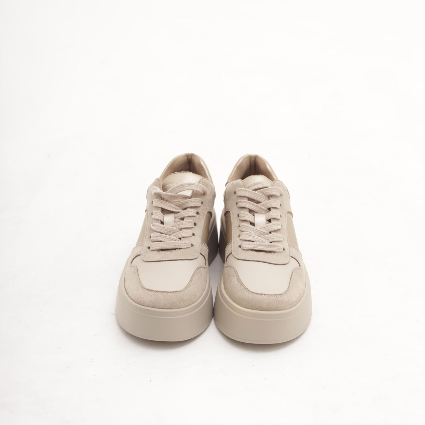 SNEAKERS PLATFORM TAUPE MP2736-1PUTA CHOCOLA
