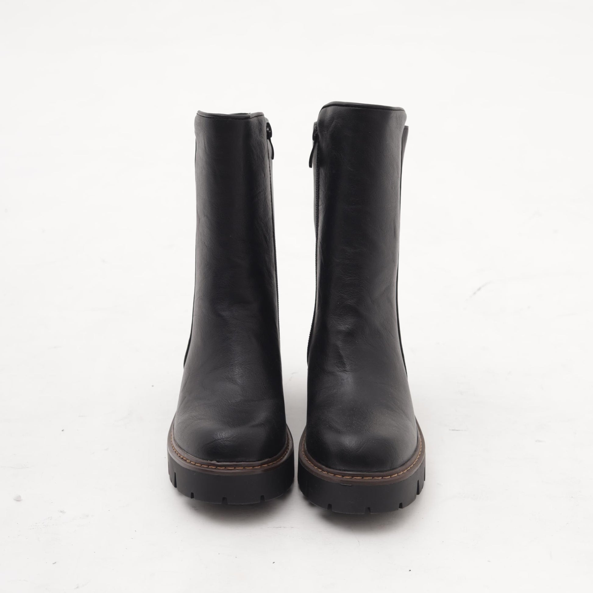 STIVALETTO LISCIO NERO 