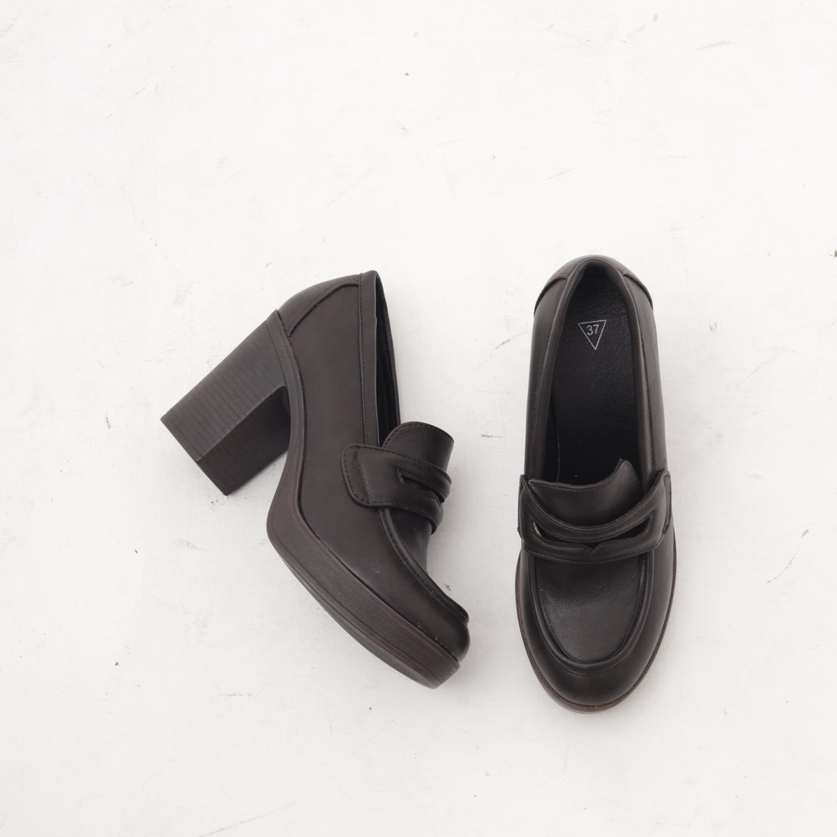 MOCASSINO TACCO NERO 