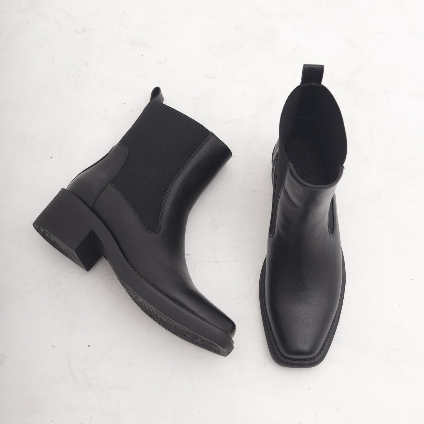 STIVALETTO TEXANO ELASTICI NERO MP2741-4PUNE CHOCOLA